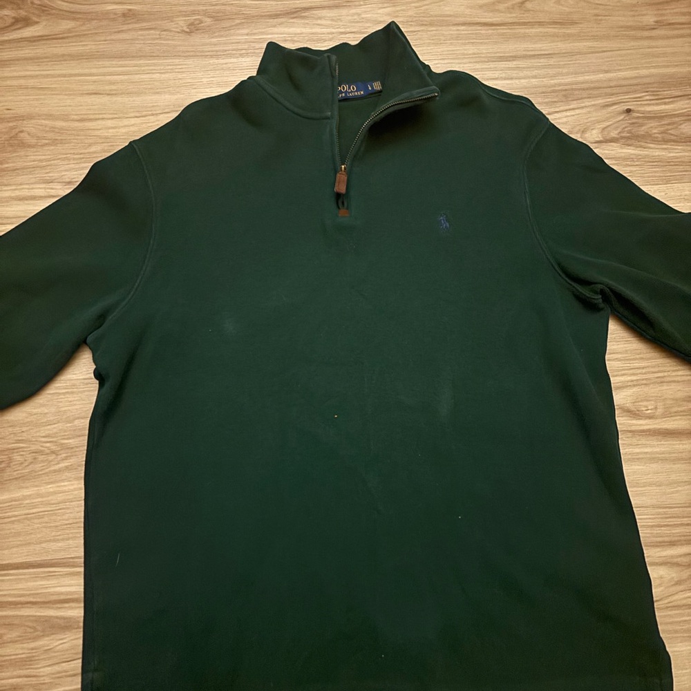 Polo Ralph Lauren Green Quarter Zip